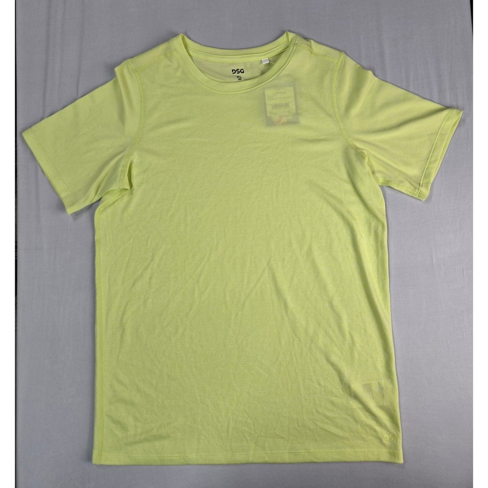DSG Boys Movement Tee Light Lime Heather XL 18 Short Sleeve‎ Athletic Shirt NWT